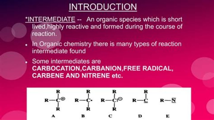 Are intermediates short lived?