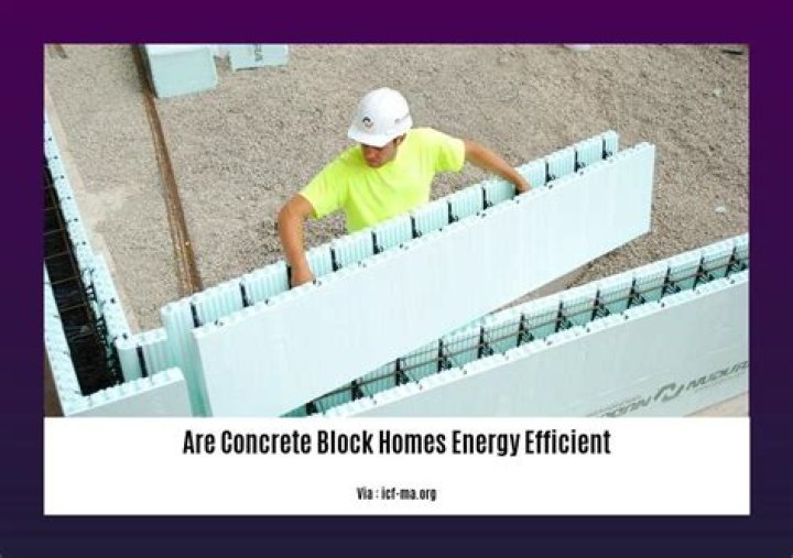 Are slump block homes energy efficient?