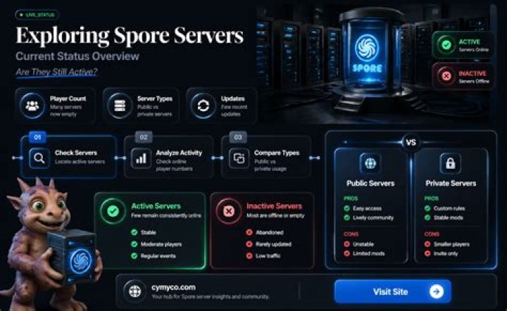 Are spore servers still up?