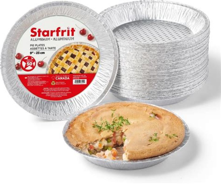 Are tin pie plates recyclable?