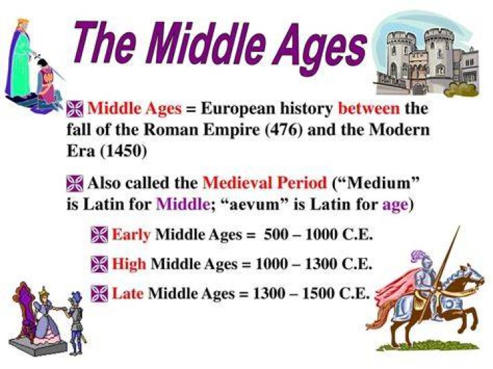 At what age is considered middle age?