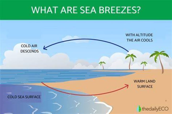 Can sea breeze cause clouds?