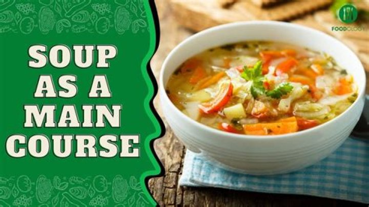 Can soup be a main course?