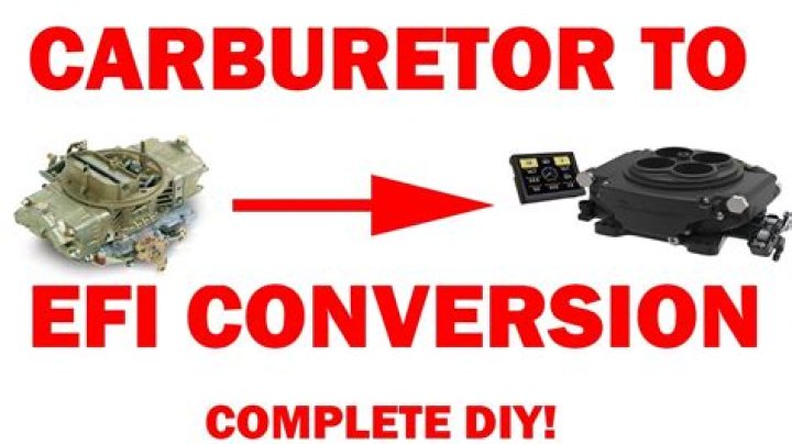 Can you convert efi to carb?