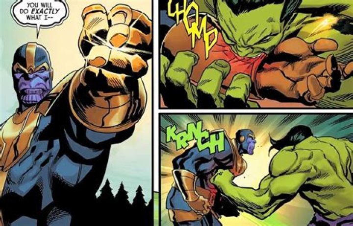 Could hulk beat thanos?