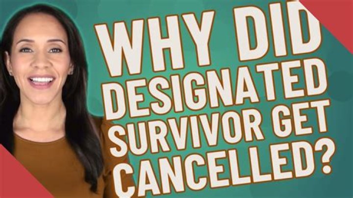 Did designated survivor get cancelled?
