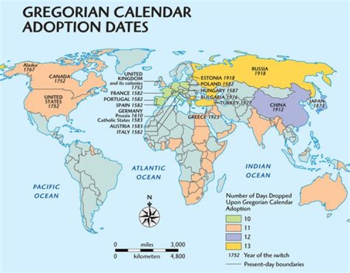 Do all countries use the gregorian calendar?