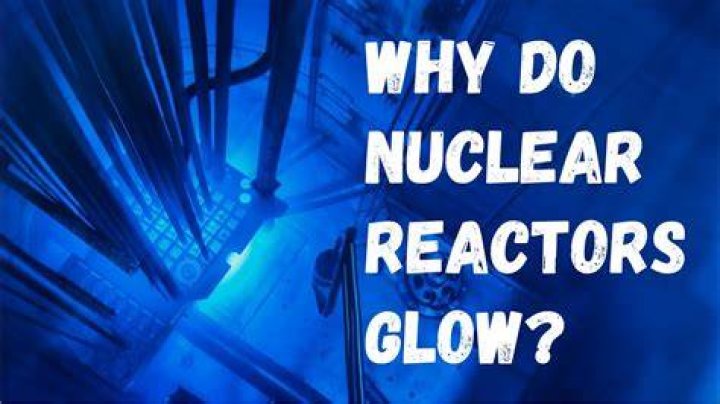 Do nuclear rods glow?