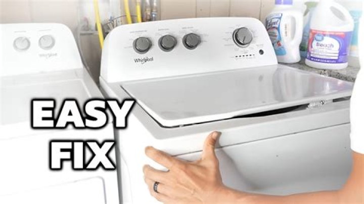 Does amana washer have a reset button?