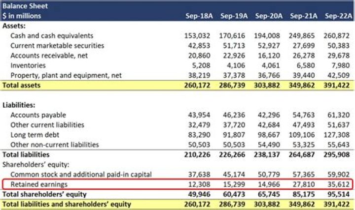Does equity include retained earnings?