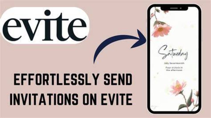 Does evite send invitations?