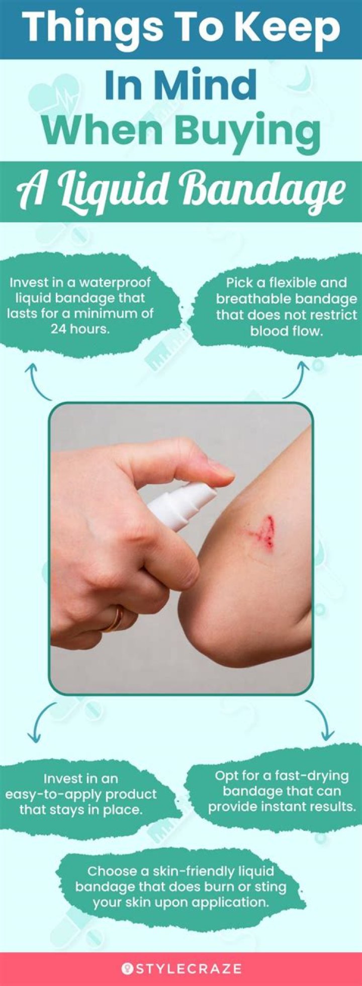 Does liquid bandage sting?