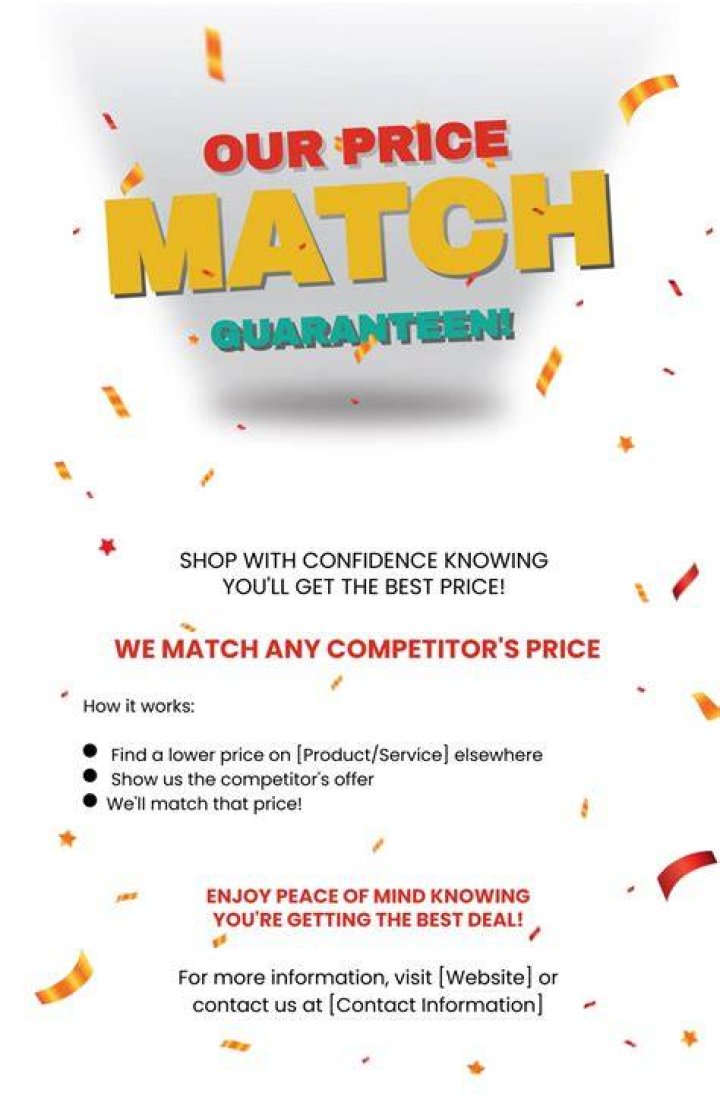 Does maxi price match?