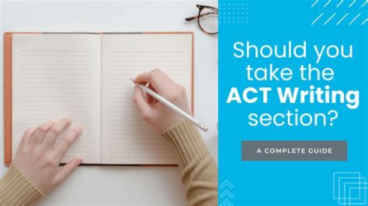 Does nicholls require act writing?
