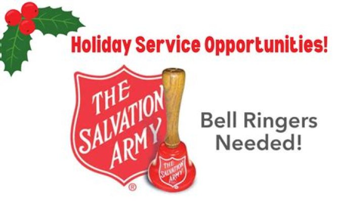 Does salvation army pay bell ringers?