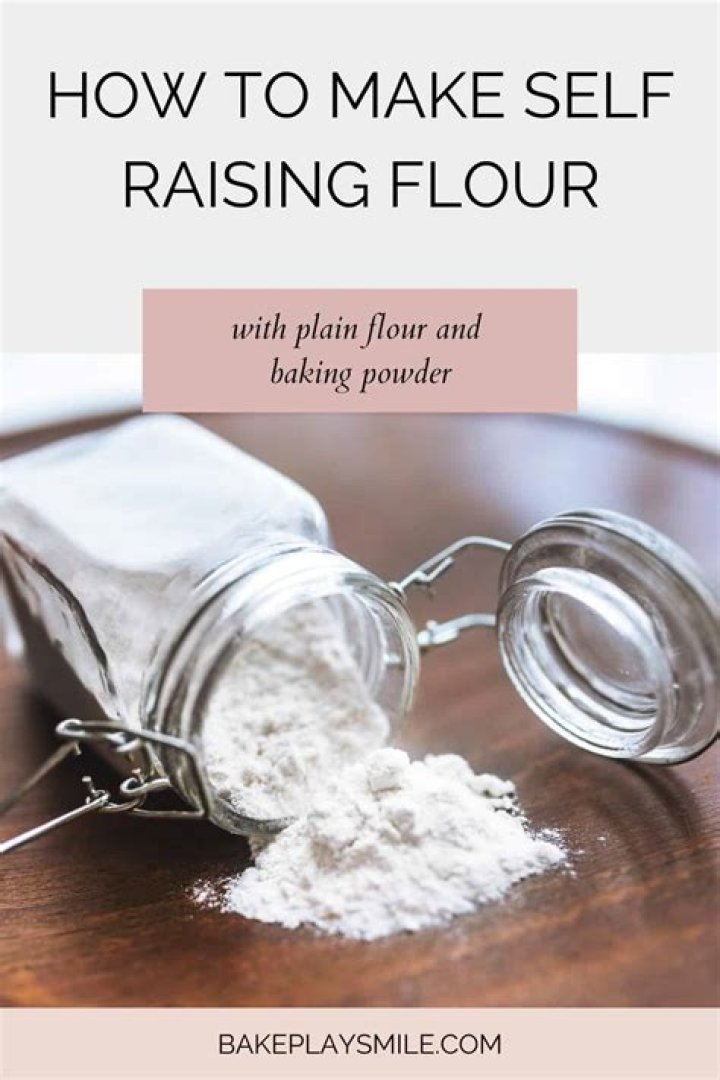 Does self raising flour have baking soda?