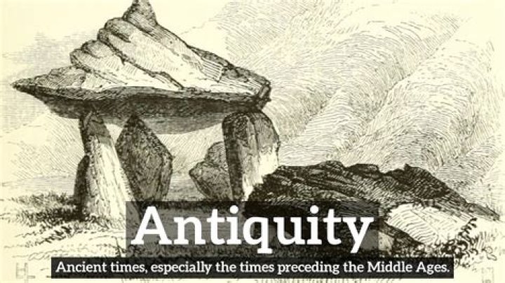 Does the word antiquity mean?
