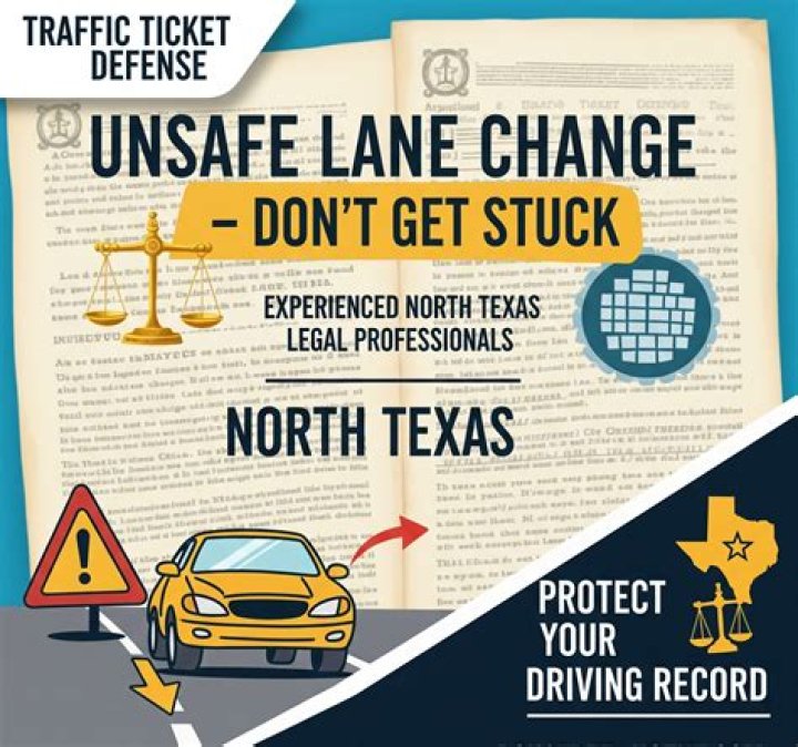 Does unsafe lane change have points?