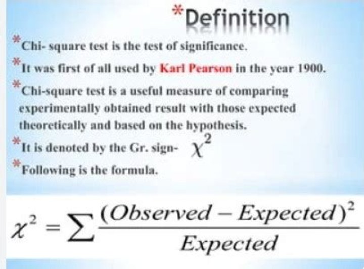 For what chi square test is used?
