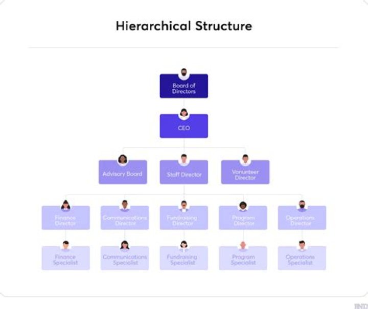 Has an organizational structure?