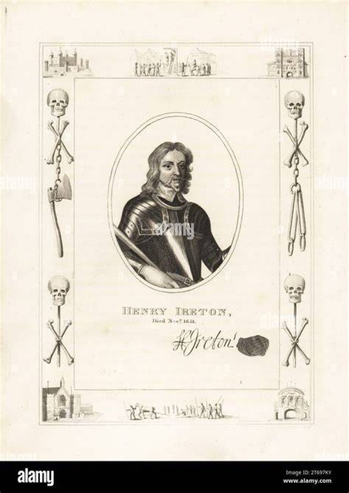 How did henry ireton die?