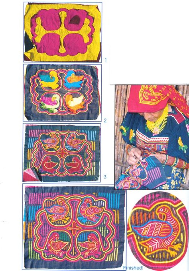 How molas are made?