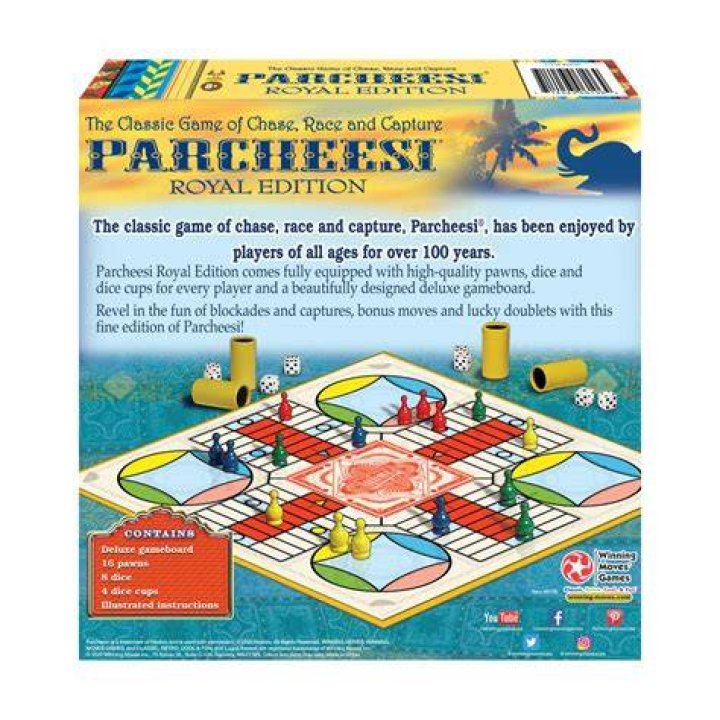 How old is the game parcheesi?