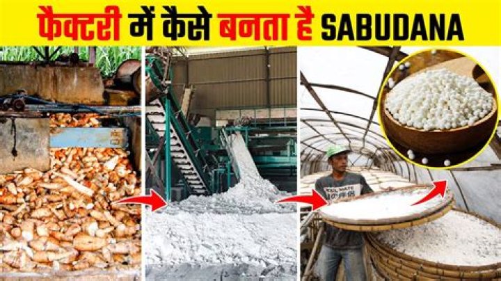 How sabudana is made?