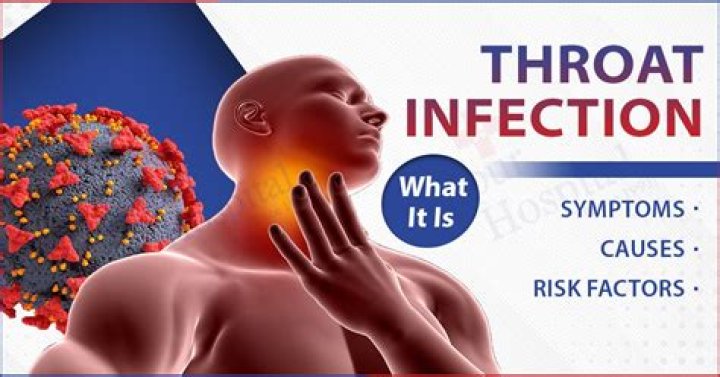 How throat infection causes?
