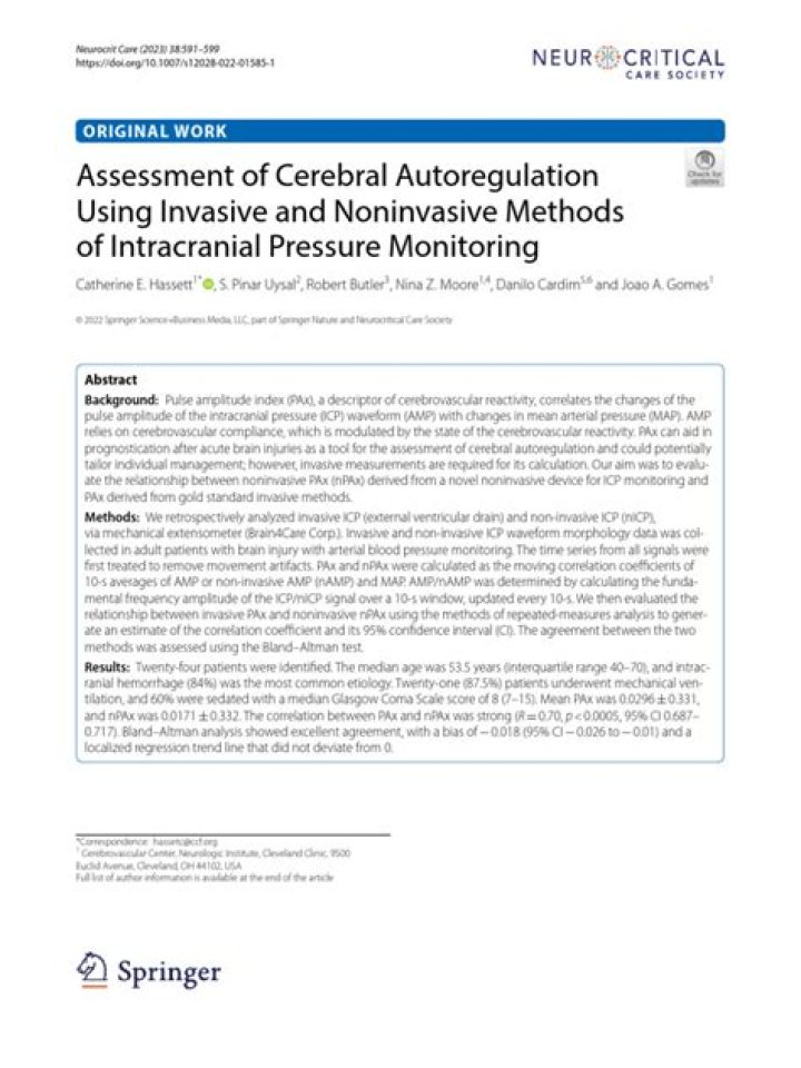How to assess autoregulation?