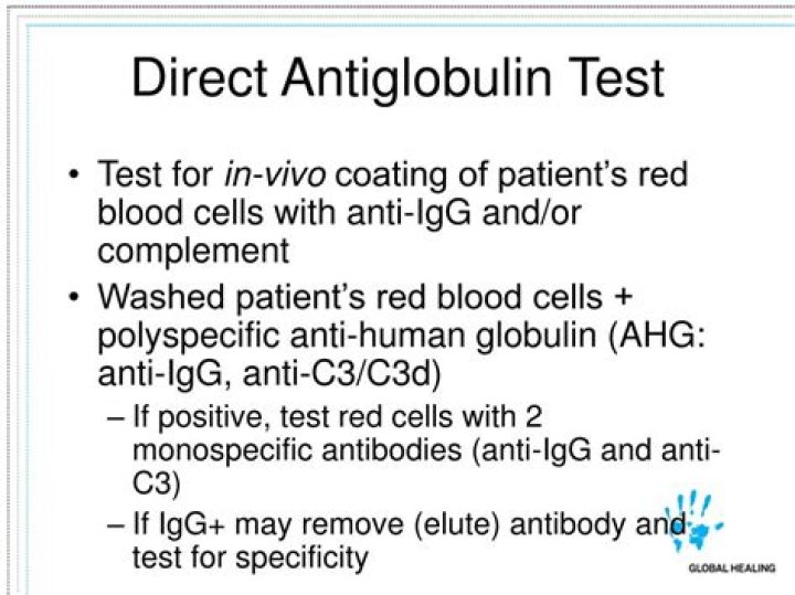 How to interpret direct antiglobulin test?