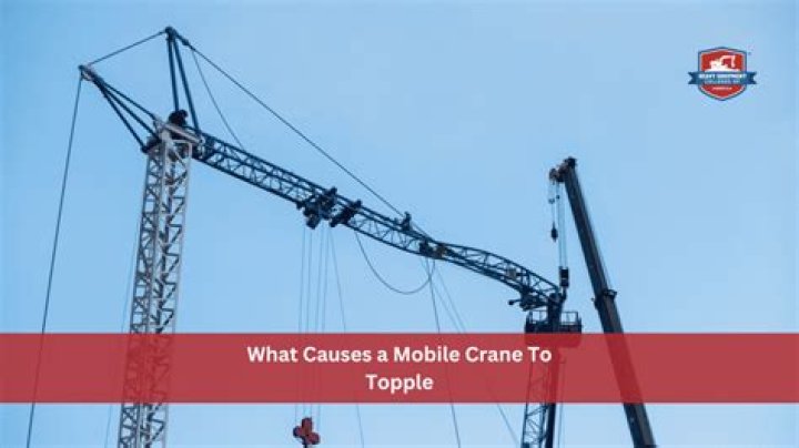 How to prevent a crane from toppling over?