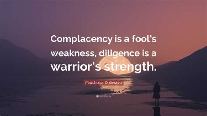 Is diligence a strength?