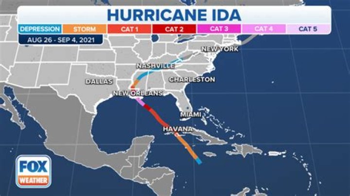 Is ida a tropical storm?