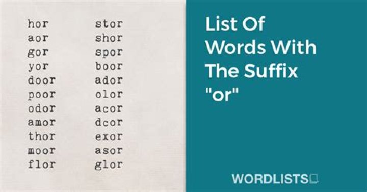 Is ier a suffix?
