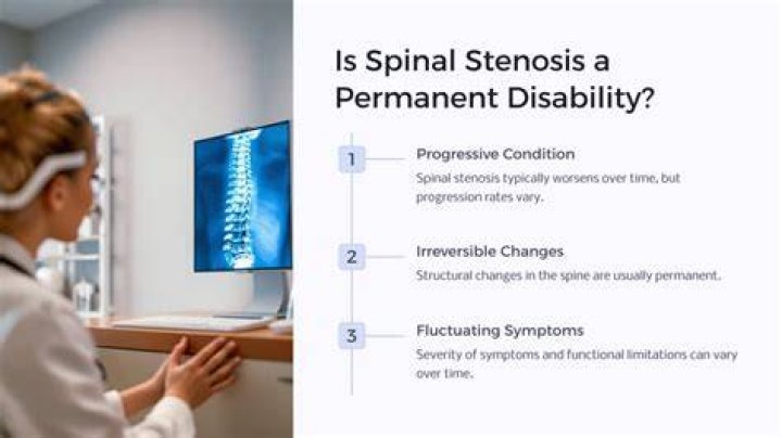Is spinal stenosis a disability?