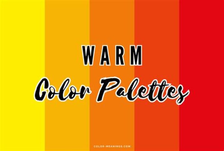 On a warm color?