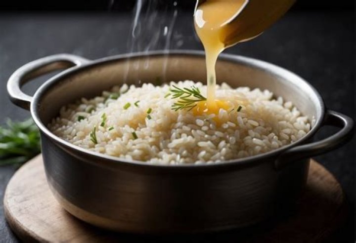 Should arborio rice be crunchy?