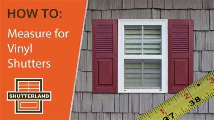 Should exterior shutters match trim?