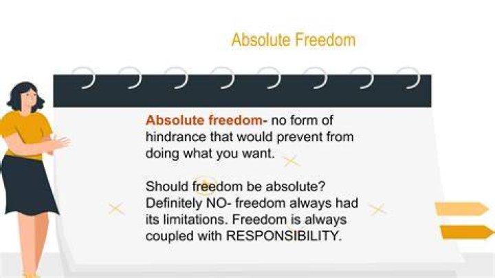 Should freedom be absolute?