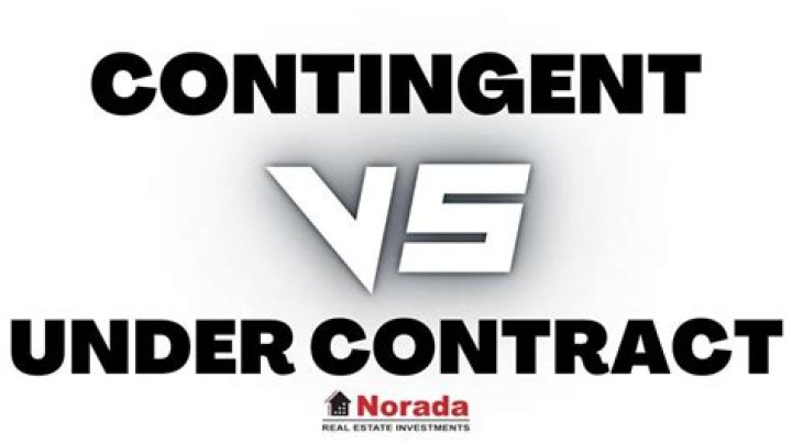 Was does contingent mean on realtor.com?