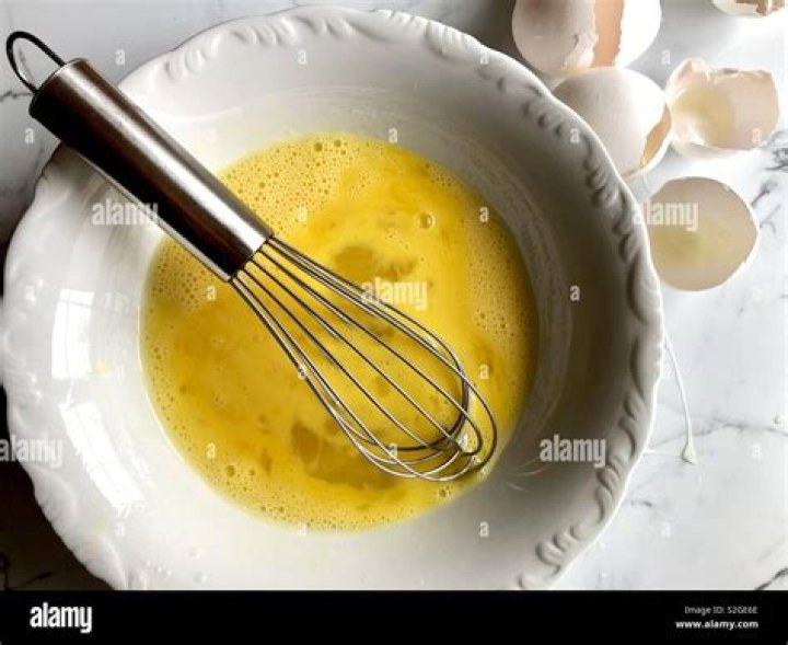 Was ist whisked egg?