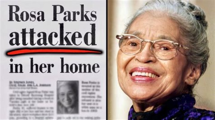 Was rosa parks robbed?
