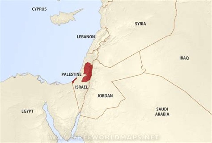 Were is palestine located?