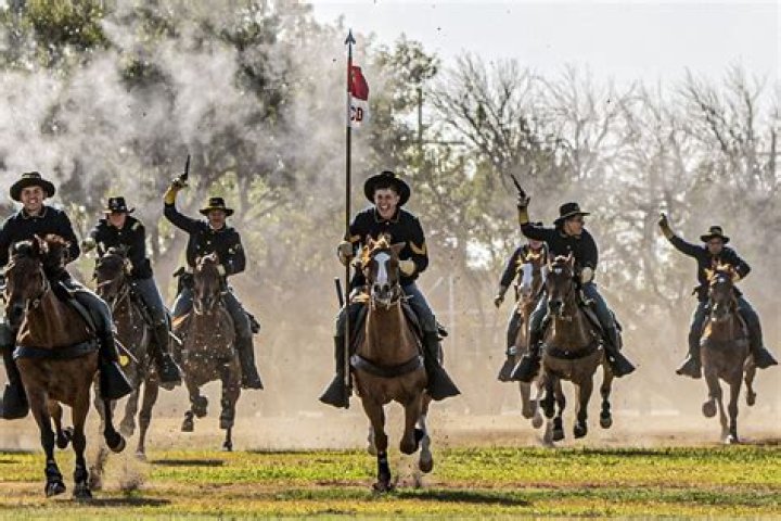 What does a cavalryman do?