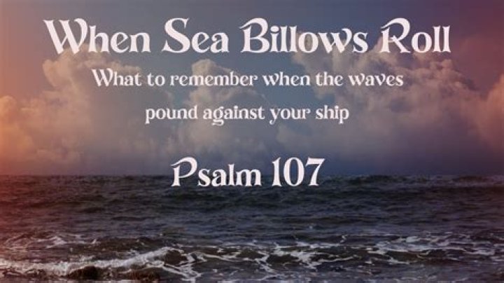 What does sea billows roll mean?