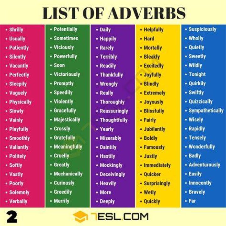 What does the adverb blackly mean?