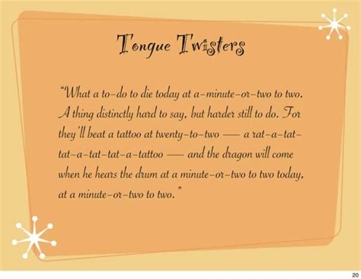 What does the word trippingly mean?