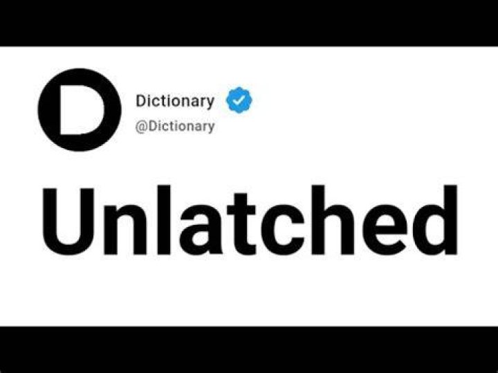 What does unlatched meaning?
