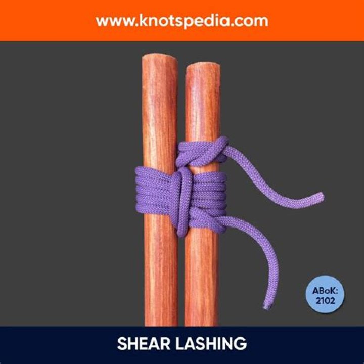 What is a lashing?